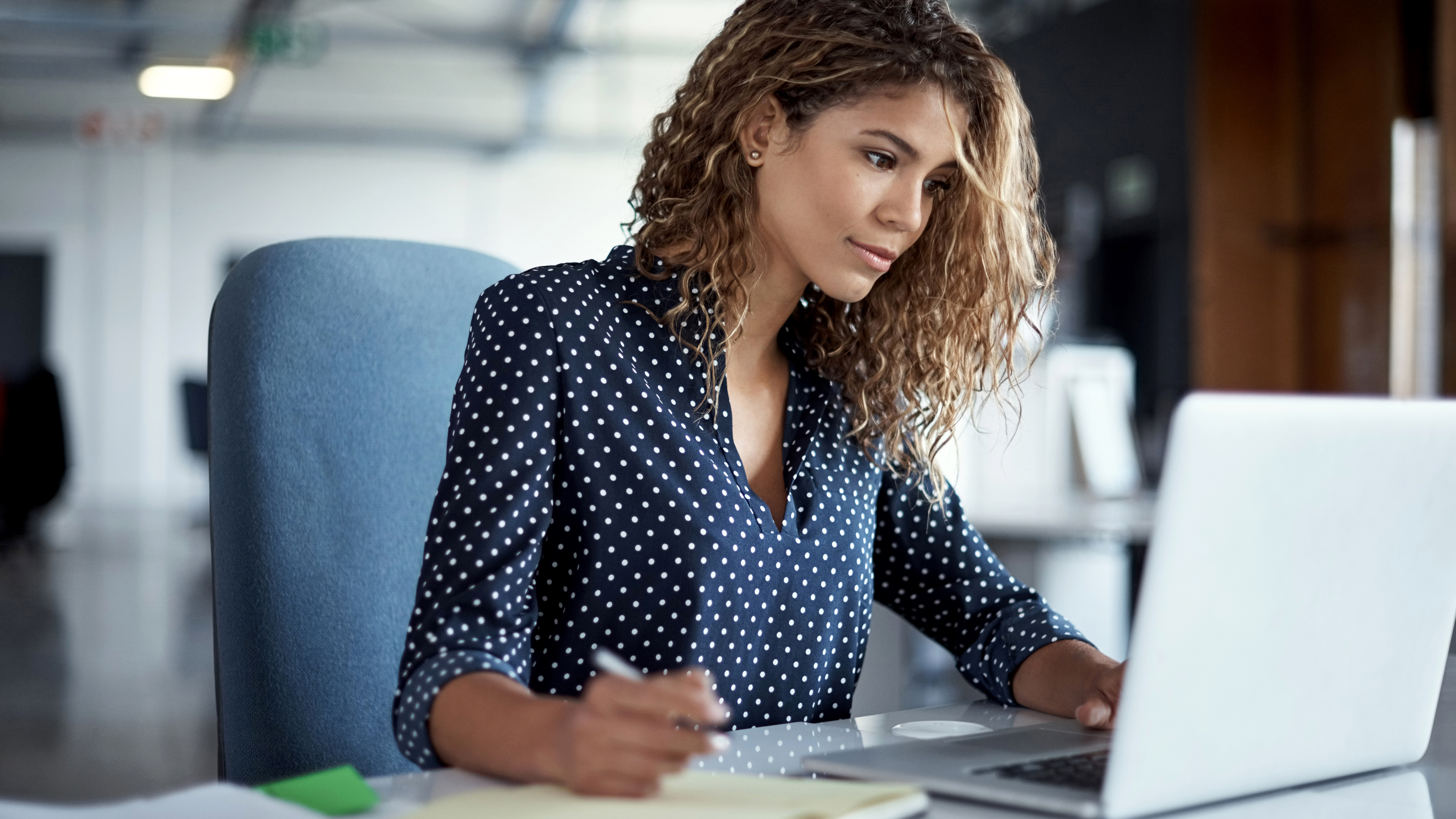 Woman on laptop